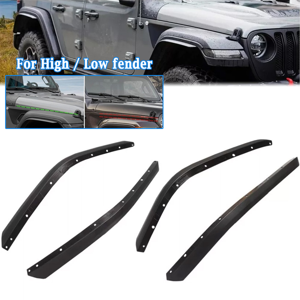 Fender Mudguard Set - Para Jeep Wrangler JL 2/4 puertas