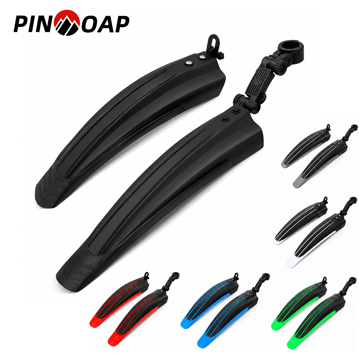Cycling Commute In Rain - PINMOAP Juego de 2 Guardabarros para