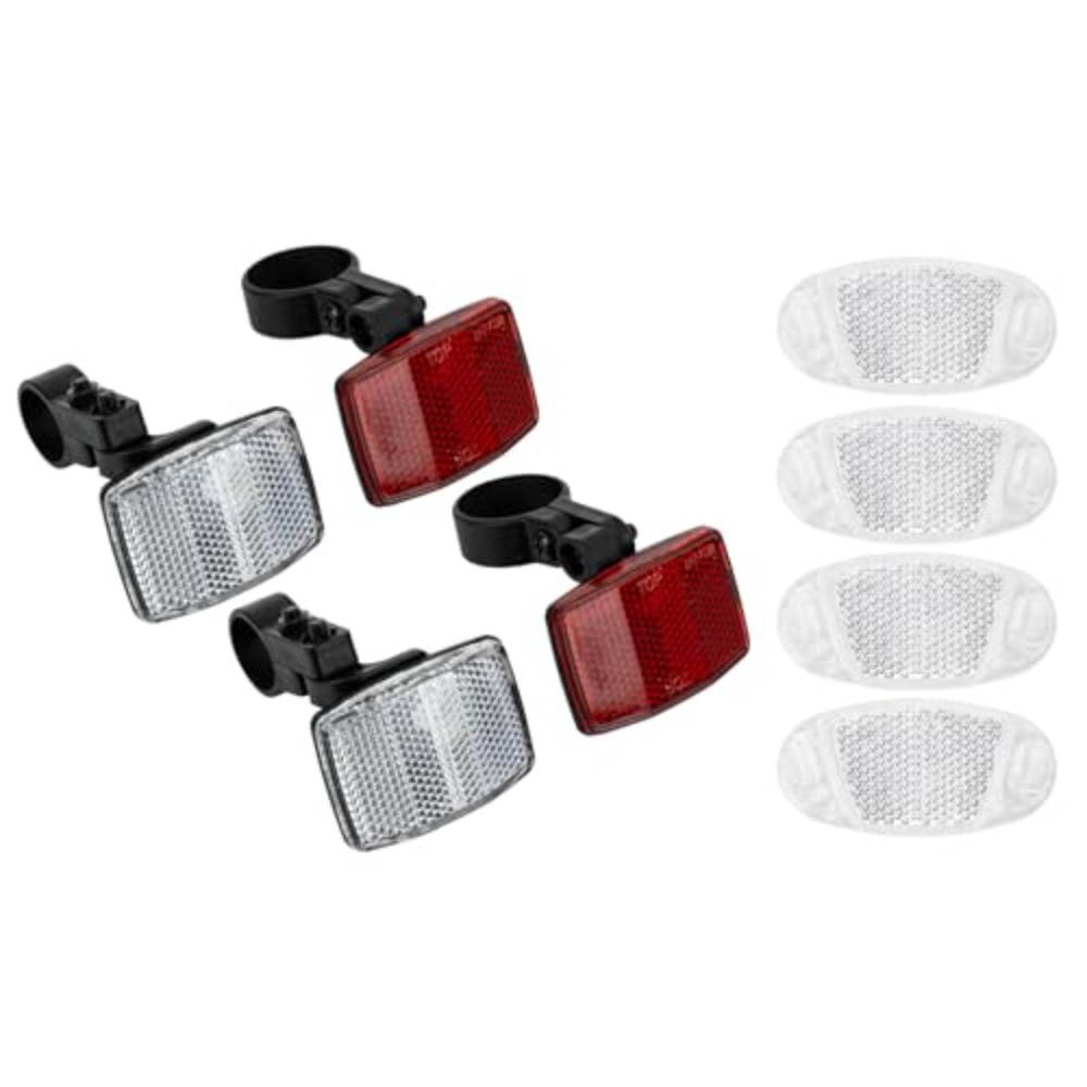 Spoke Reflector Set - Kit de 8 Reflectores para Bicicleta,