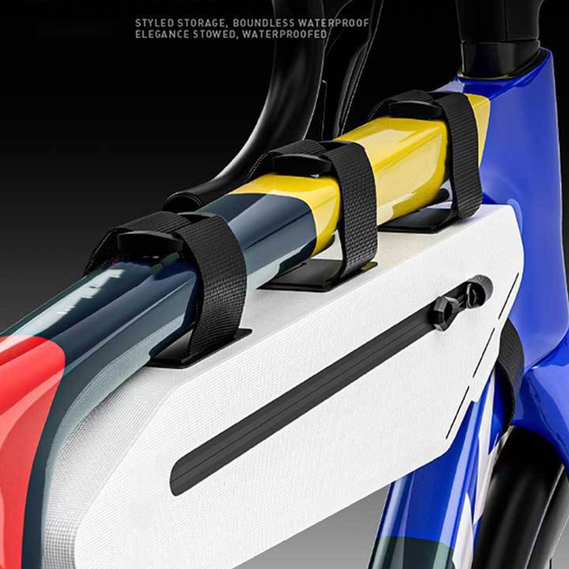 Cycling Commute Essentials - Bolsa almacenamiento para cuadro bicicleta con