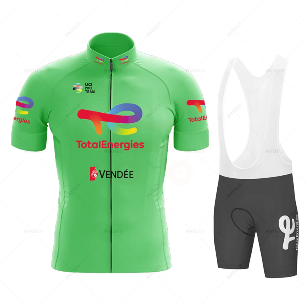 Cycling Community - Total Energies-Conjunto de sudadera de Ciclismo