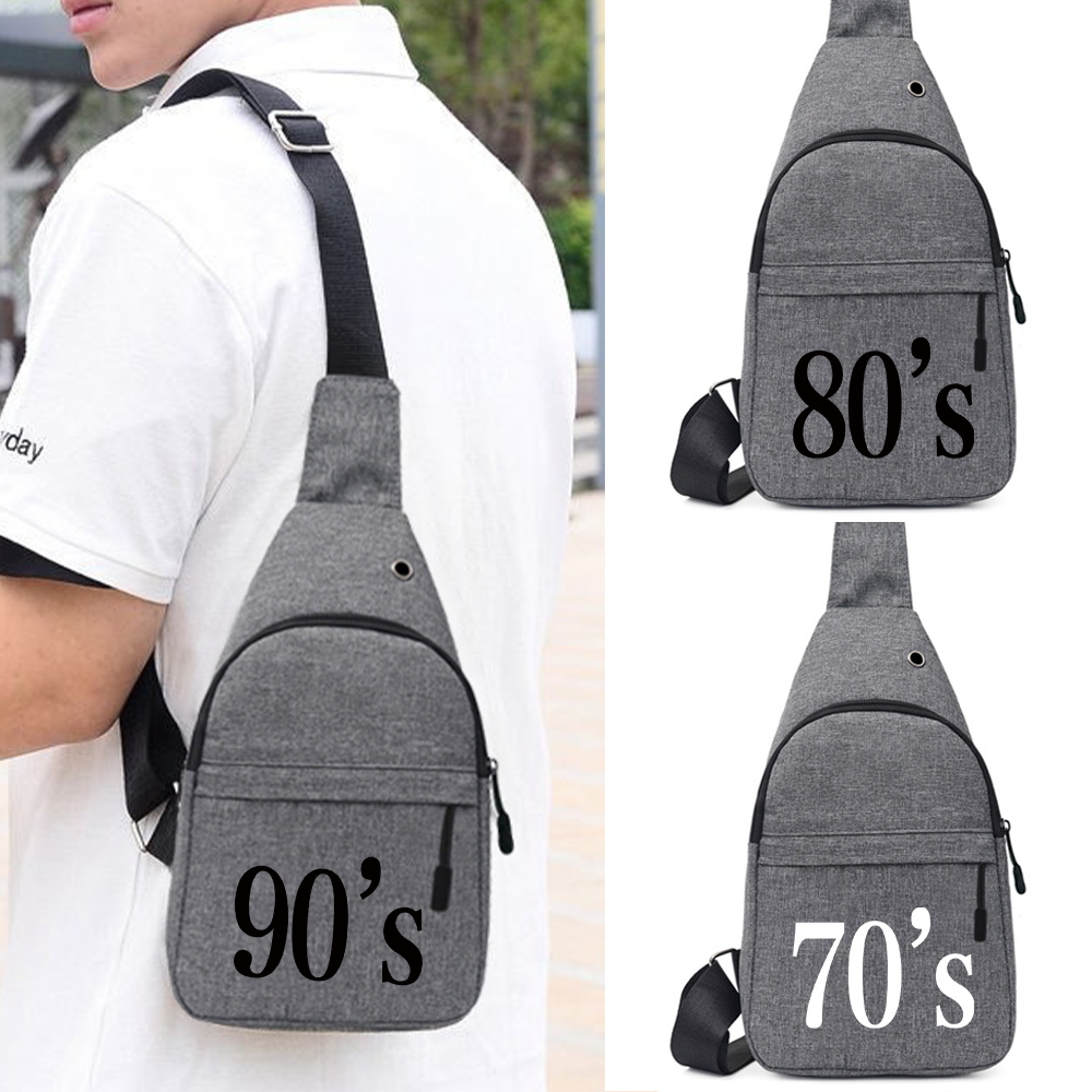 Cycling To Work - Bolsos de pecho para hombre de