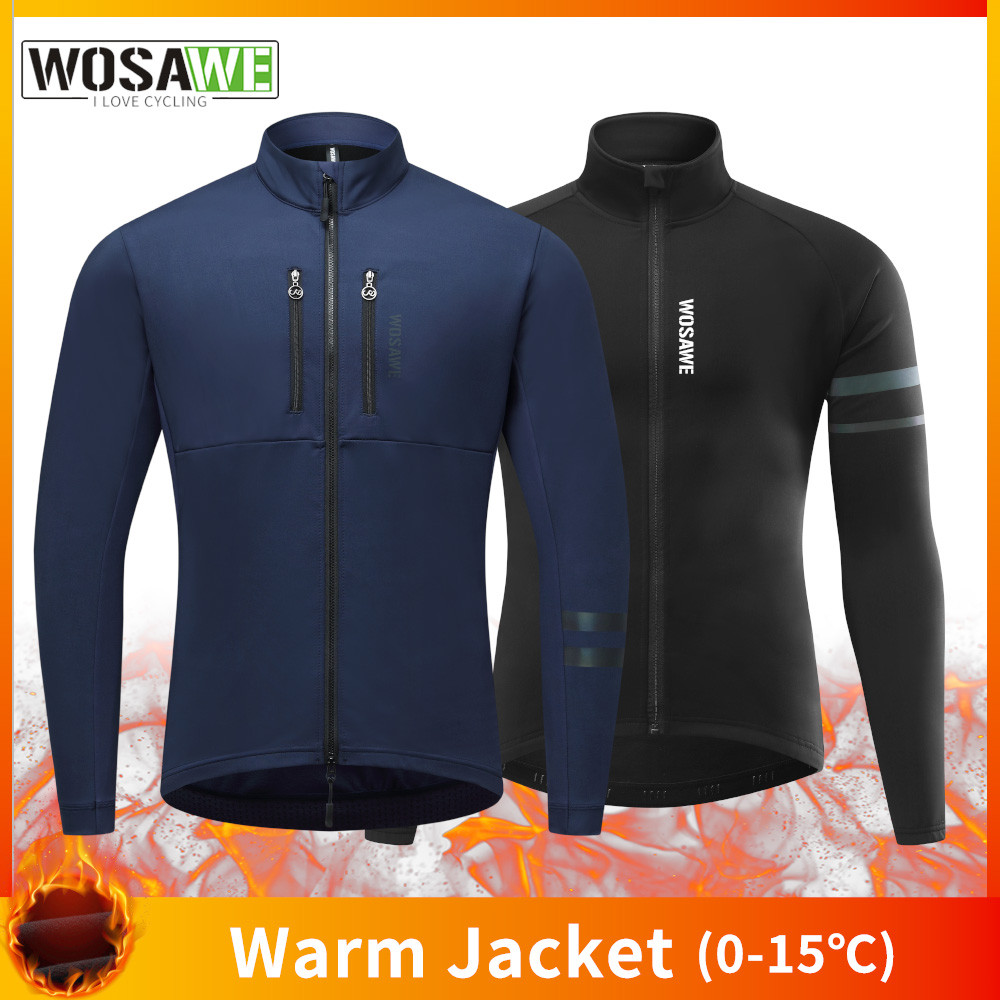Cycling Commuter Jacket - WOSAWE, chaqueta de ciclismo, abrigo térmico