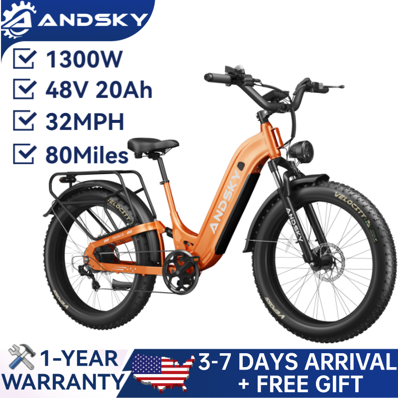 Commuting On Mountain Bike - Bicicleta Eléctrica ANDSKY Gravita LS con
