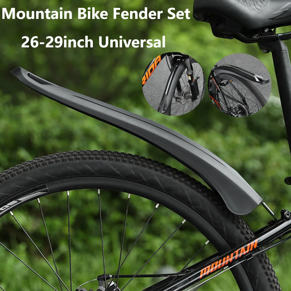 Fender Mudguard Set - Guardabarros de bicicleta PP de plástico