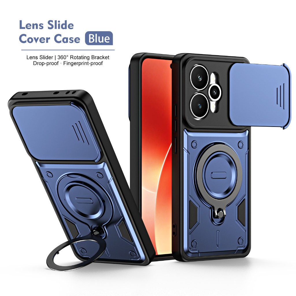 Kickstand Adjustable - Funda Protectora para Teléfono a Prueba