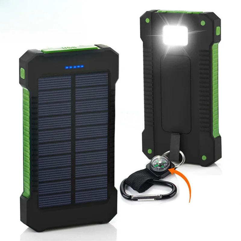 Banco de Energía Solar Portáti - Usb Charger Dynamo reseña y precio