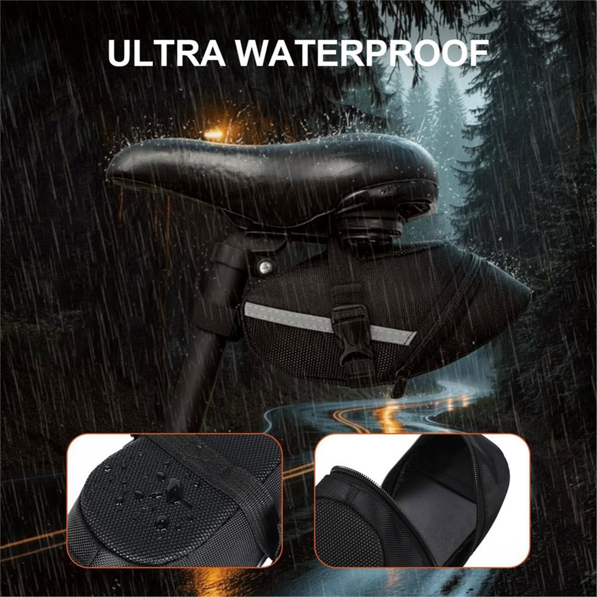 B72ABG Paquete de 2 bolsas par - Saddle Bag Under Seat reseña y precio