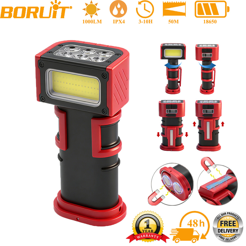 Lámpara de Trabajo LED COB BOR - Cycling To Work reseña y precio