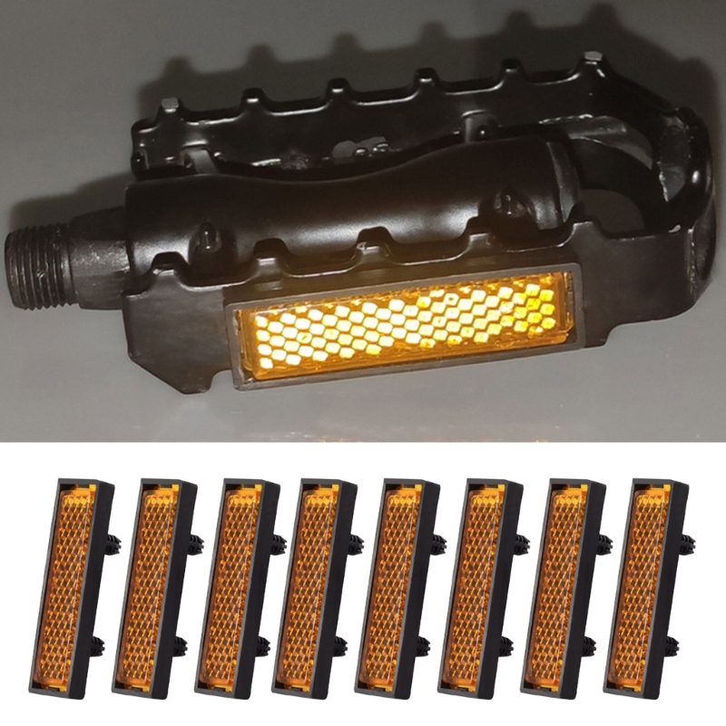 8 unids/set Reflector de Pedal - Spoke Reflector Set reseña y precio