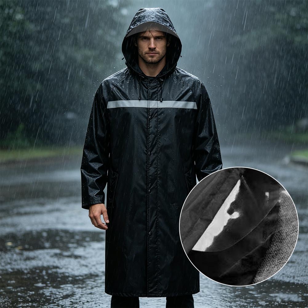 Impermeable Unisex de Cuerpo C - Cycling Commute In Rain reseña y precio