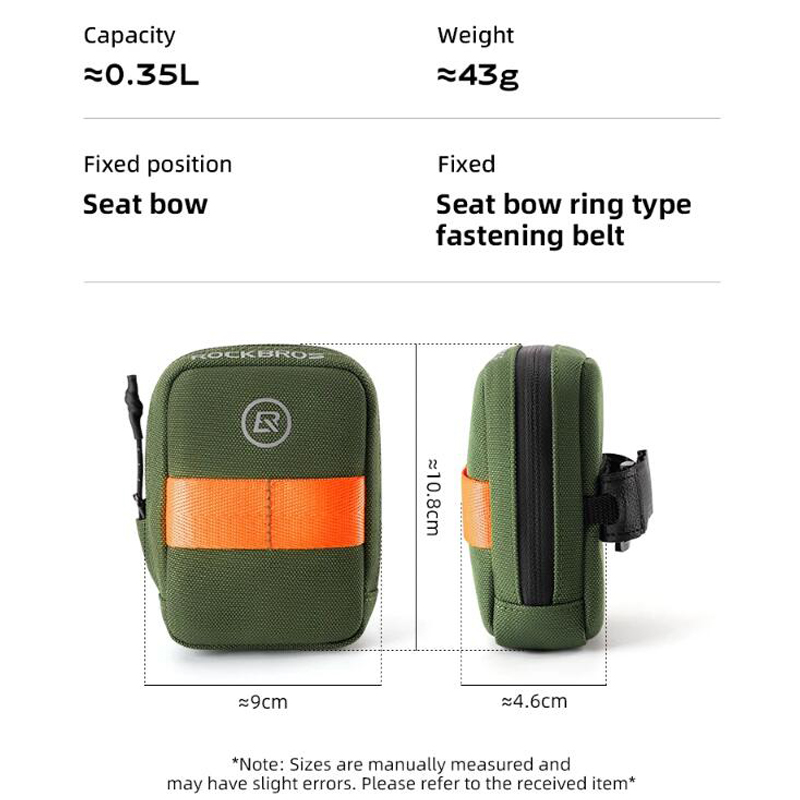 Bolsa para sillín de bicicleta - Saddle Bag Under Seat reseña y precio
