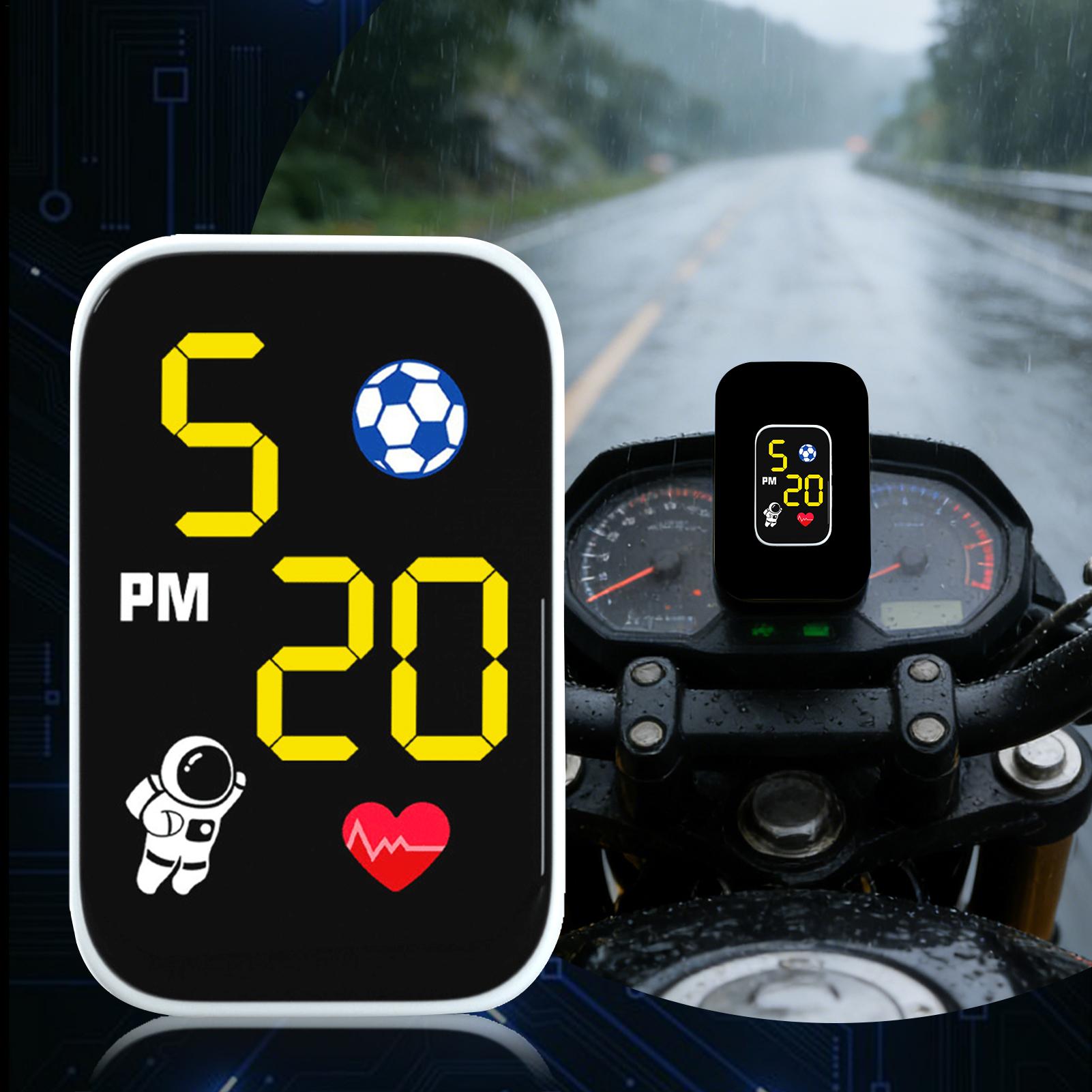 Mini reloj para motocicleta, r - Cycling In City reseña y precio