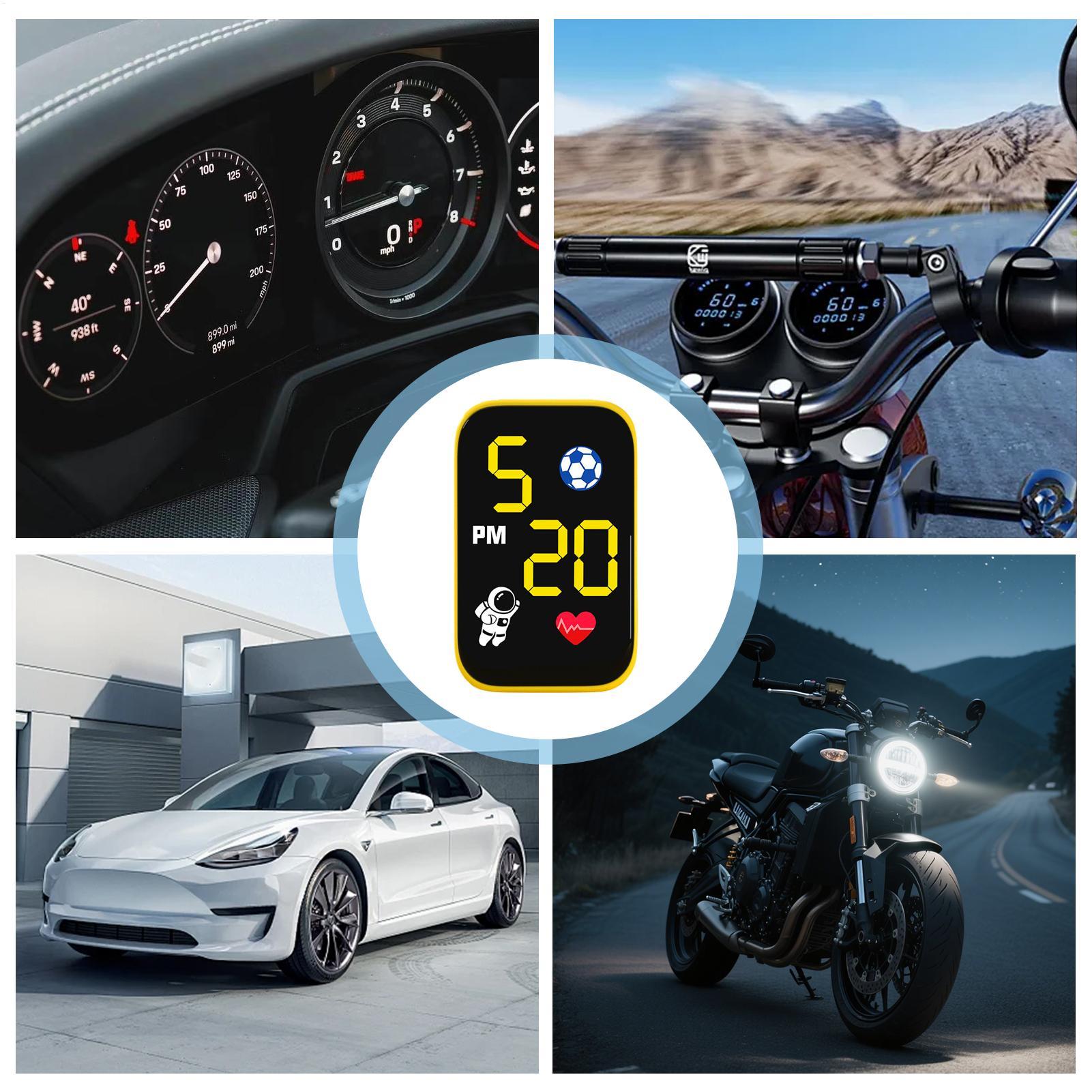 Mini reloj para motocicleta, r - Cycling In City reseña y precio