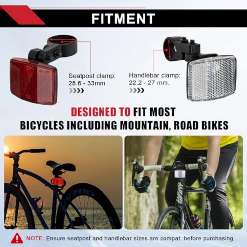 Kit de 8 Reflectores para Bici - Spoke Reflector Set reseña y precio