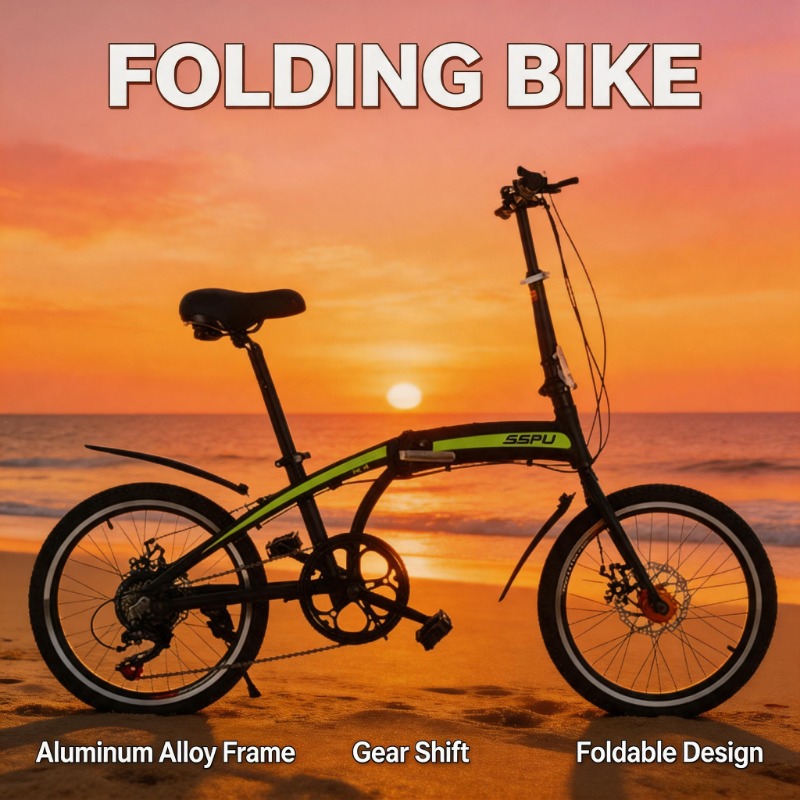 Bicicleta Plegable de Aleación - Commuting With Bike reseña y precio