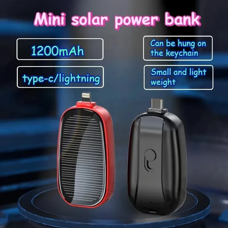 Mini batería solar portátil de - Usb Charger Dynamo reseña y precio
