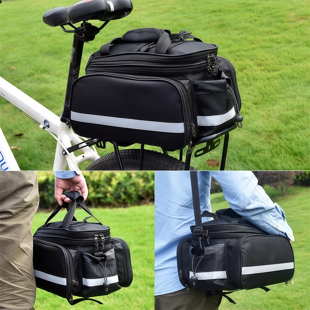 Bolsa Trasera para Bicicleta,  - Cycling Commute In Rain reseña y precio