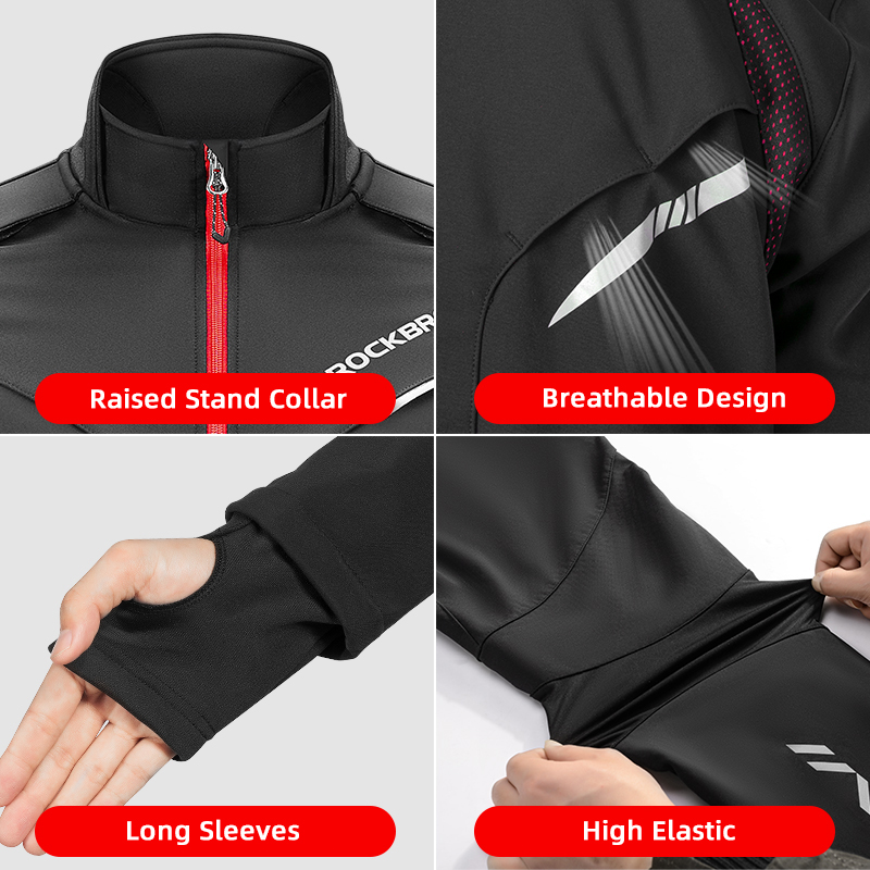 ROCKBROS, chaquetas de inviern - Cycling Commuter Jacket reseña y precio