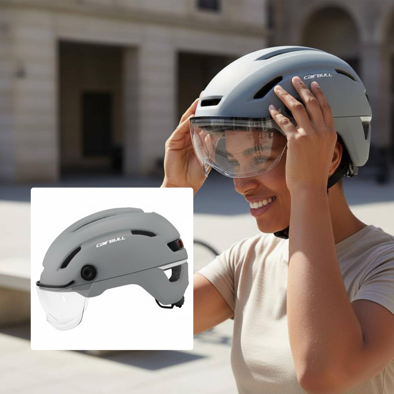 Casco para Bicicleta Eléctrica - Cycling In City reseña y precio