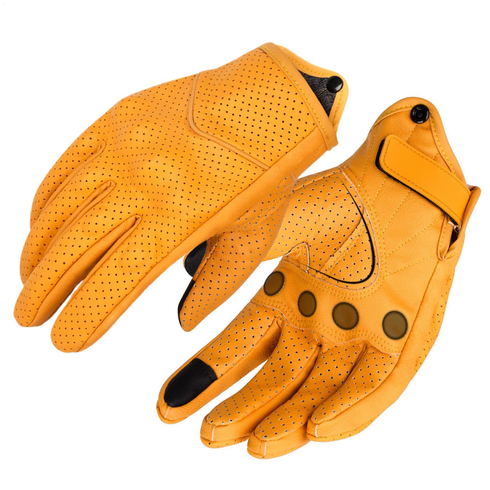 Guantes Retro para motocicleta - Cycling In City reseña y precio