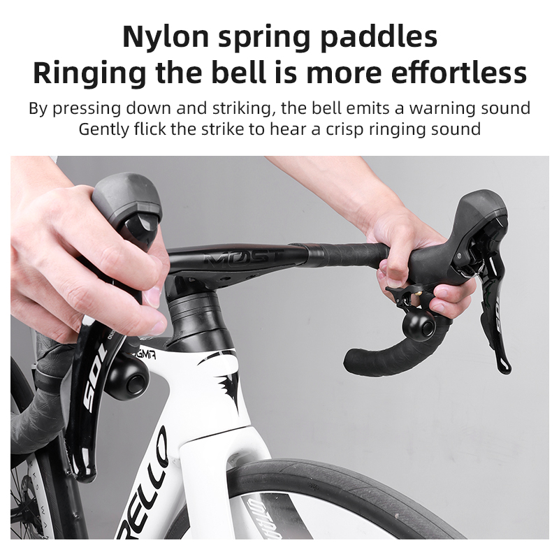 Timbre de bicicleta portátil p - Bell Handlebar Ring reseña y precio
