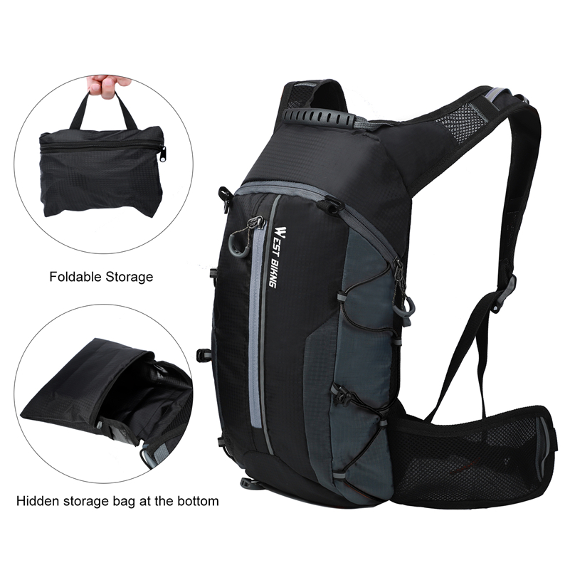 WEST BIKING-Bolsa deportiva re - Cycling Commuter Backpack reseña y precio