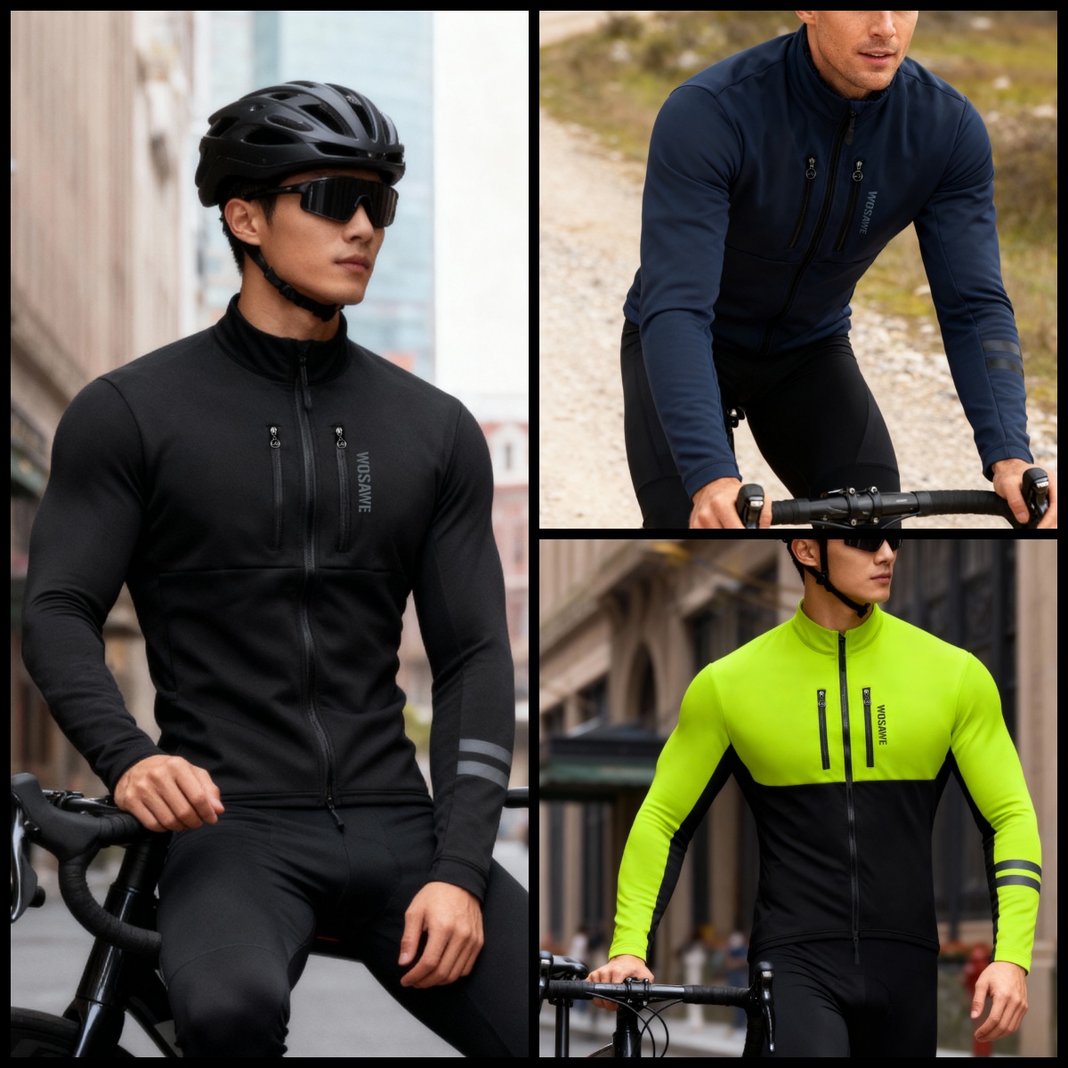 WOSAWE, chaqueta de ciclismo,  - Cycling Commuter Jacket reseña y precio