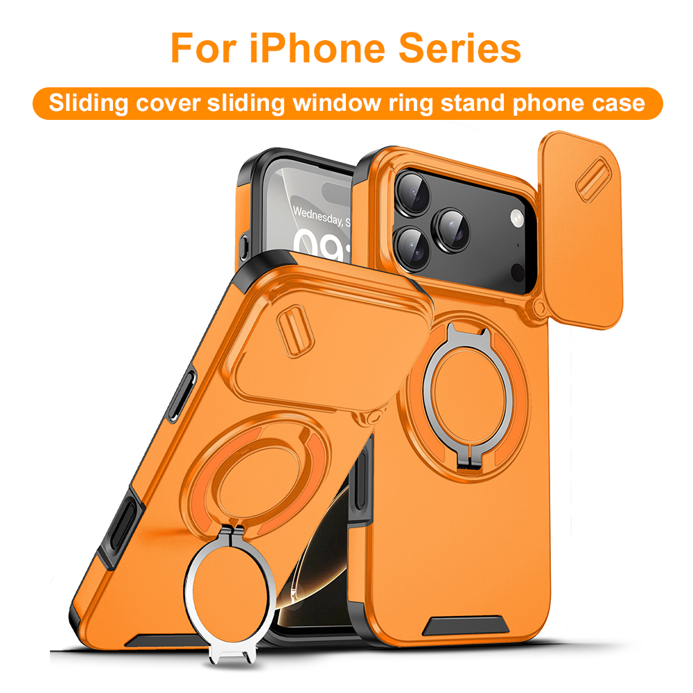Funda con Anillo Magnético y C - Kickstand Adjustable reseña y precio