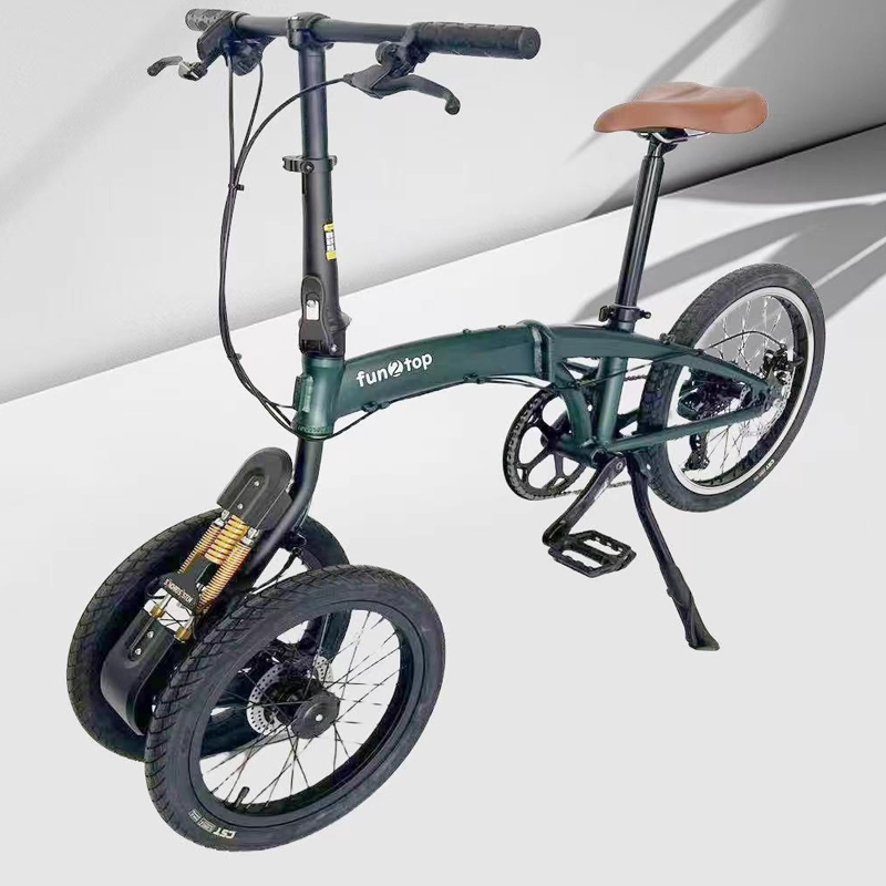 Bicicleta plegable de doble ru - Commuting With Bike reseña y precio