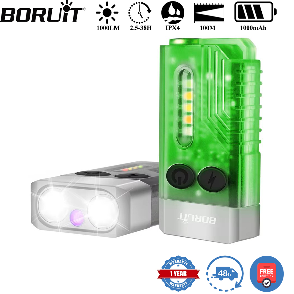 BORUiT V10 llavero UV LED EDC  - Cycling To Work reseña y precio