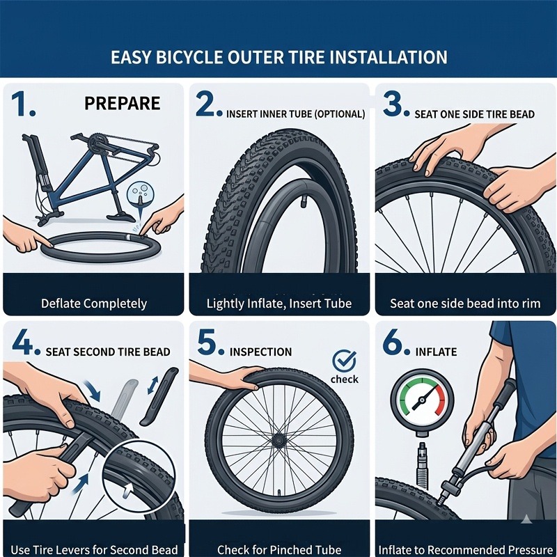 2 Neumáticos de Bicicleta 22/2 - Cycling In City reseña y precio