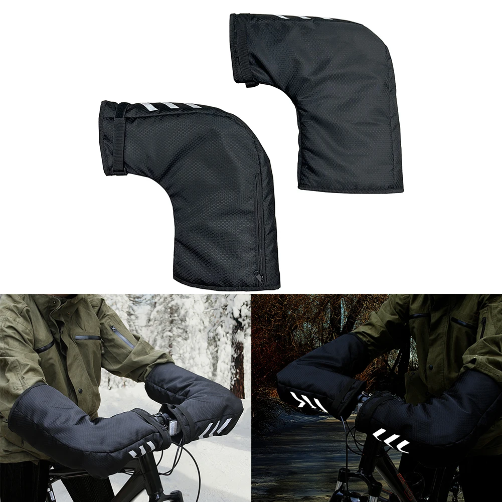 Manoplas reflectantes para man - Commuting On Mountain Bike reseña y precio